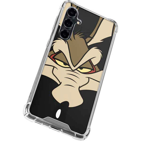 Looney Tunes Wile E. Coyote Smile Galaxy S23 FE Clear Case